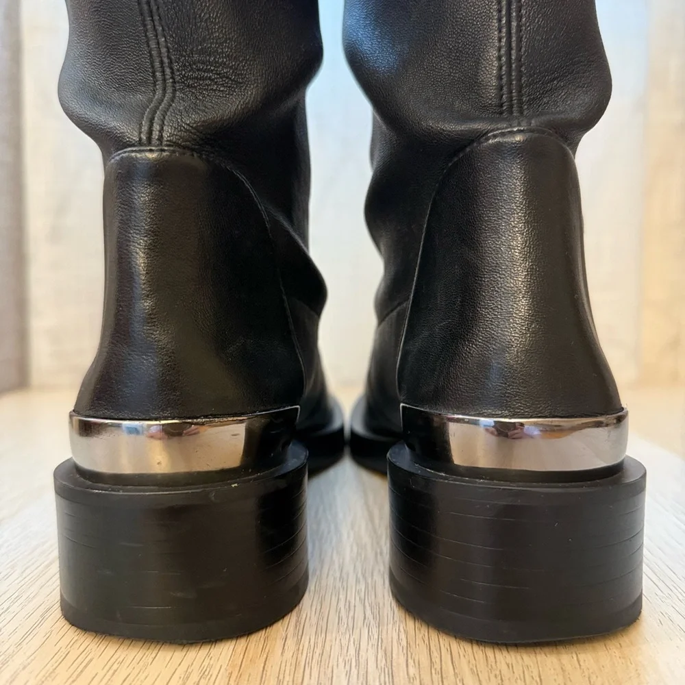 Stuart Weitzman Black Over the Knee Boots - Picture 5 of 14